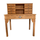 Magnificent Art Deco style secretary desk in old wood