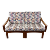 1960s/70s Teak 2-seater sofa by Glostrup Møbelfabrik Denmark Design