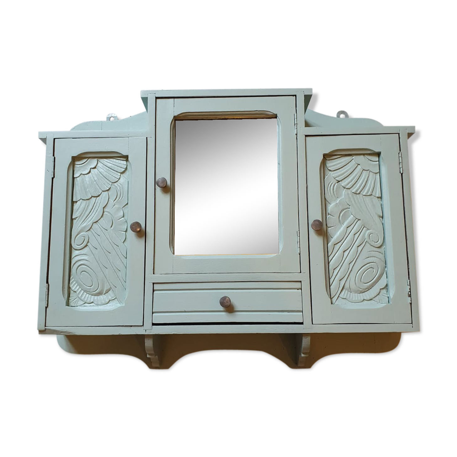 Art deco pharmacy cabinet