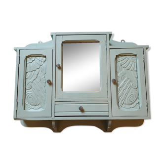 Art deco pharmacy cabinet