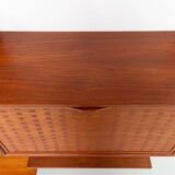 Danish Modern 5-Bay Modular Teak Wall Unit by Poul Cadovius for Cado, 1950s