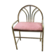 Vintage Dressing Stool in Brass, 1950s