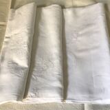 Large white ceremonial tablecloth