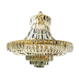 Murano crystal chandelier 1970