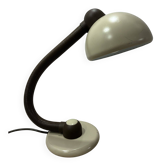 Klaus Hempel desk lamp for Hustadt Leuchten, ochre and beige, 1970s–80s
