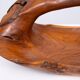 Large Carved Olive Wood Fruit basket 1970s