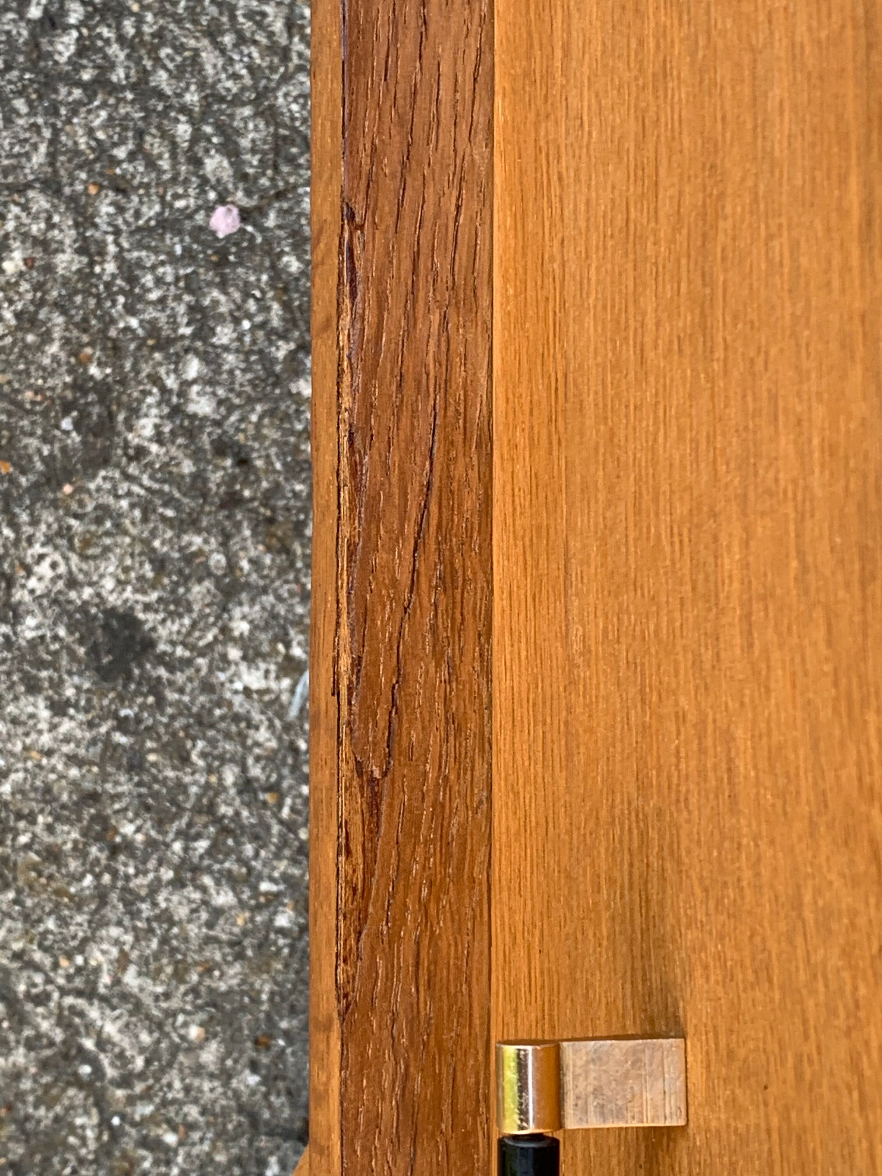 Vintage buffet compass feet 1950