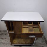 Old plastimeuble counter with cash drawer