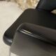 Conference chair in black design with metal legs – contemporary lines