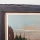 Painting „The Farmhouse on the Side”, Scandinavian design, 1970s