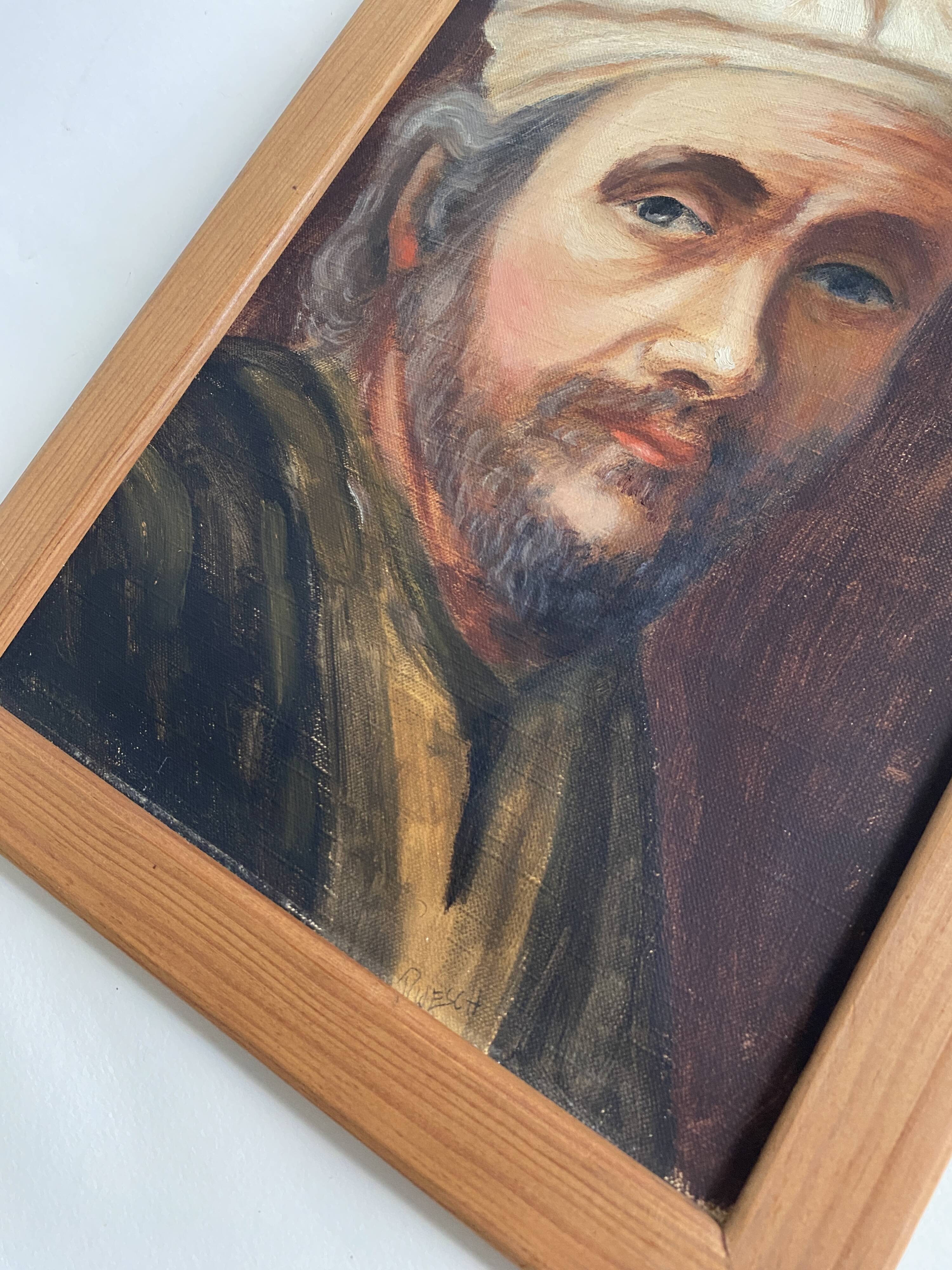 Framed portrait, Italy, 1950s