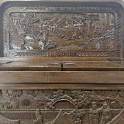 Vintage teak wooden Thai / Asian bar cabinet / drinks cabinet
