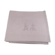 12 monogrammed cotton pad towels AL - Circa 1900