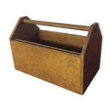 Old wooden tool box