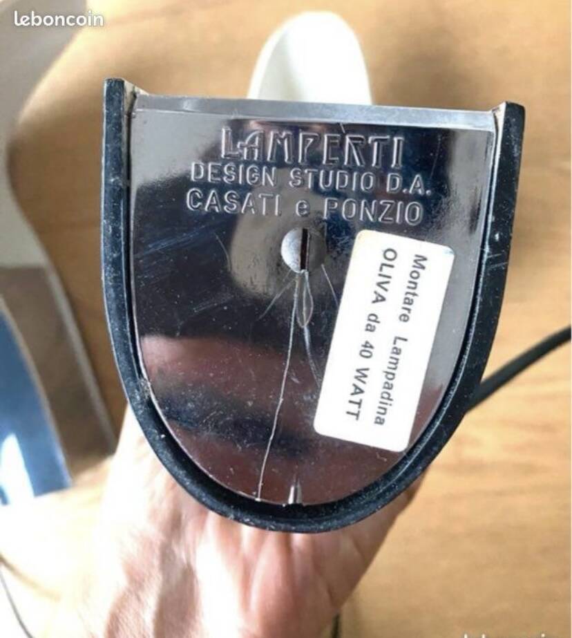 Pair of Pelote lamps Cesare Casati Ponzio Lamperti vintage design lighting Old furniture