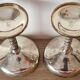 Set of 4 vintage silver dessert bowls – Made in Spain – 1960s
