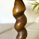 Tripod stool twisted feet