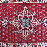 Tapis Seraband indien vintage en laine fait main – 74 x 143 cm - 1C1036