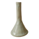 Vintage enameled ceramic soliflore vase, artisanal handmade pottery