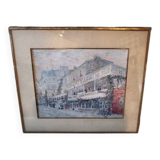 Drawing by Vincent Van Gogh "The Restaurant of the Mermaid"