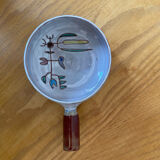Jean Rivier ceramic fondue pot
