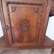 Sideboard - 1920 - art deco - 1 door - 2 drawers - gray marble top