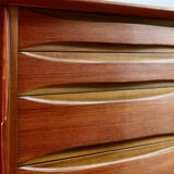 Vintage Scandinavian row Skovby Möbler model 63