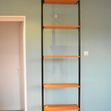 Scandinavian shelves without fixation dating from the 1960s