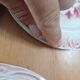 Lot of 5 antique opaque porcelain plates.