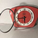 Ancient clock pendulum bayard red key vintage 50s formica