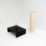 Vintage Cylindrical Floor Lamp of Dutch Origin