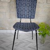 Blue wax Chair