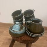 Set of cups and plates