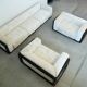 1973 “Cornaro” Sofa & Armchair Set by Carlo Scarpa for Simon