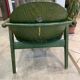 Fauteuil Baumann vert, années 70