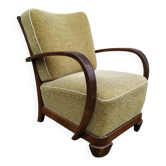 Cocktail Armchair - Esprit Club - Art Deco - Old