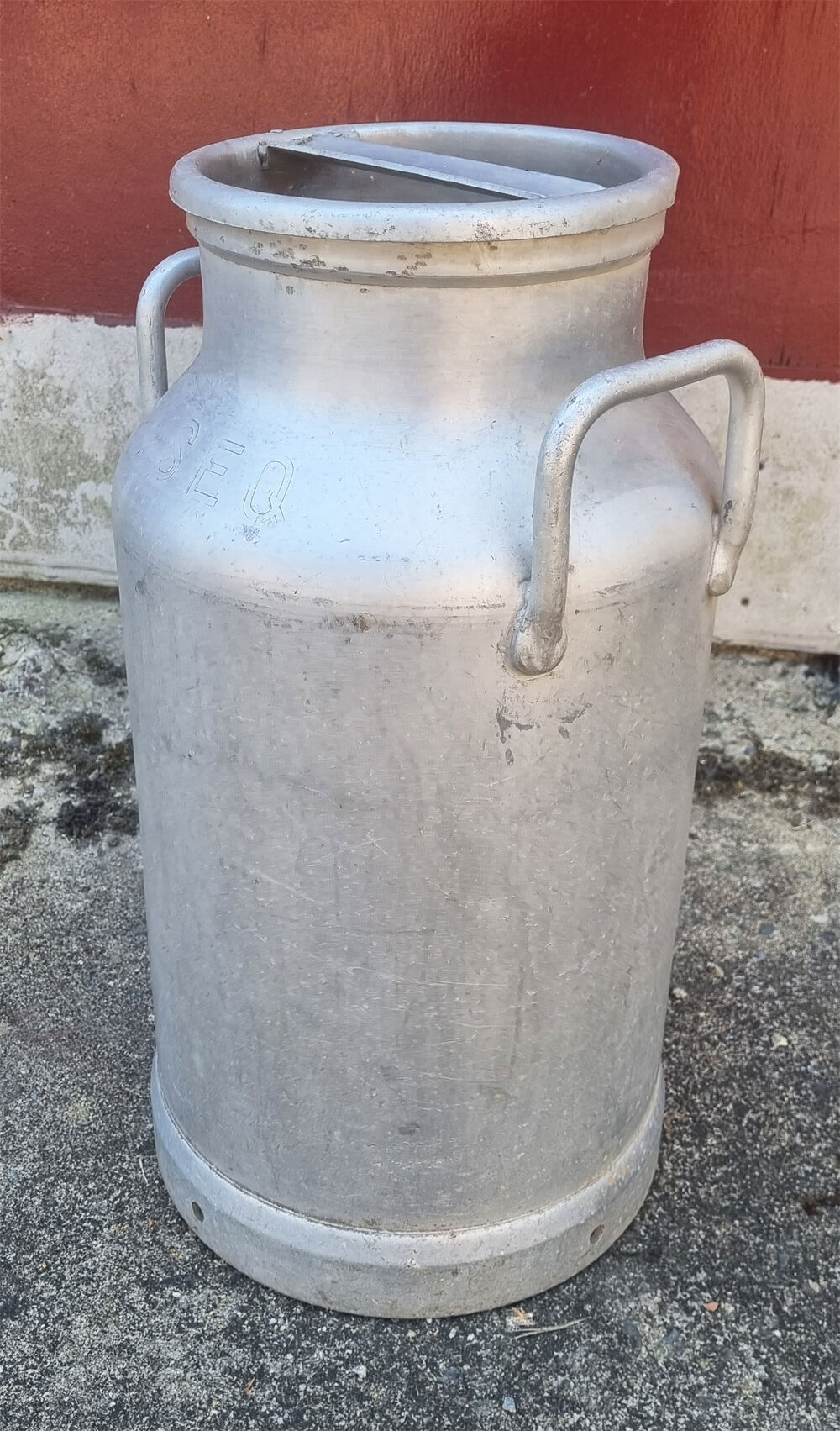 Large milk jug hugonnet, seq, dijon, vintage, 50s