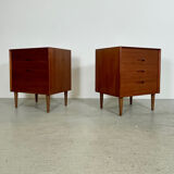Tables de chevet en teck par Renz 1960s