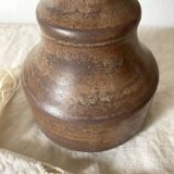 70s stoneware ceramic floor lamp, 42 cm