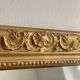 Old rectangular mirror Louise Philippe gilded fireplace 115x156cm