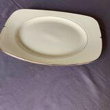 Rectangular saline serving dish