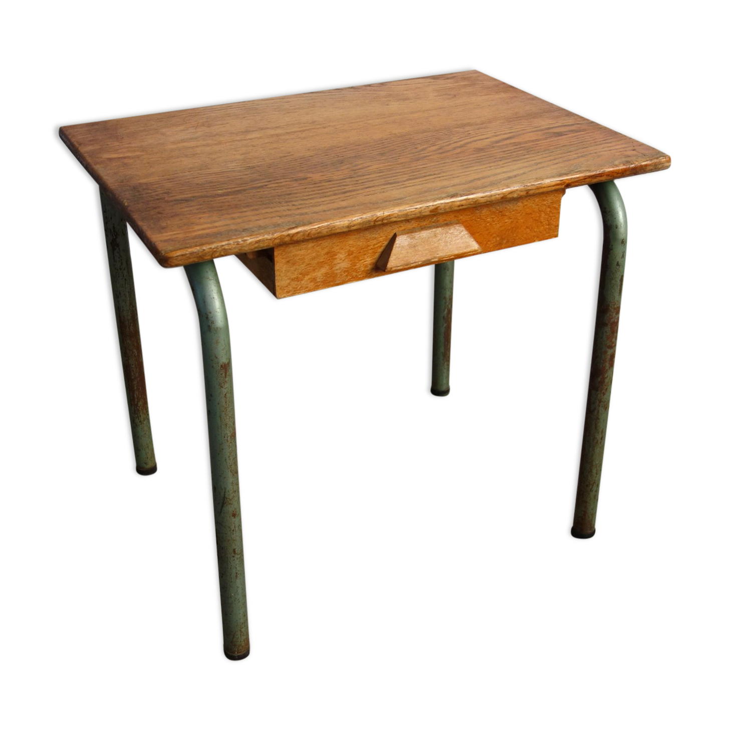 Vintage school desk Leo Wiart