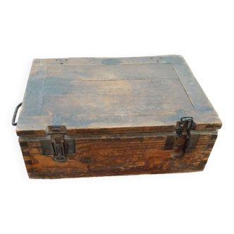 Glacière bois ancien