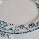 Set of 7 iron clay plates