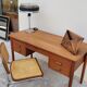 Danish Scandinavian desk in vintage teak 5 drawers, 1950s