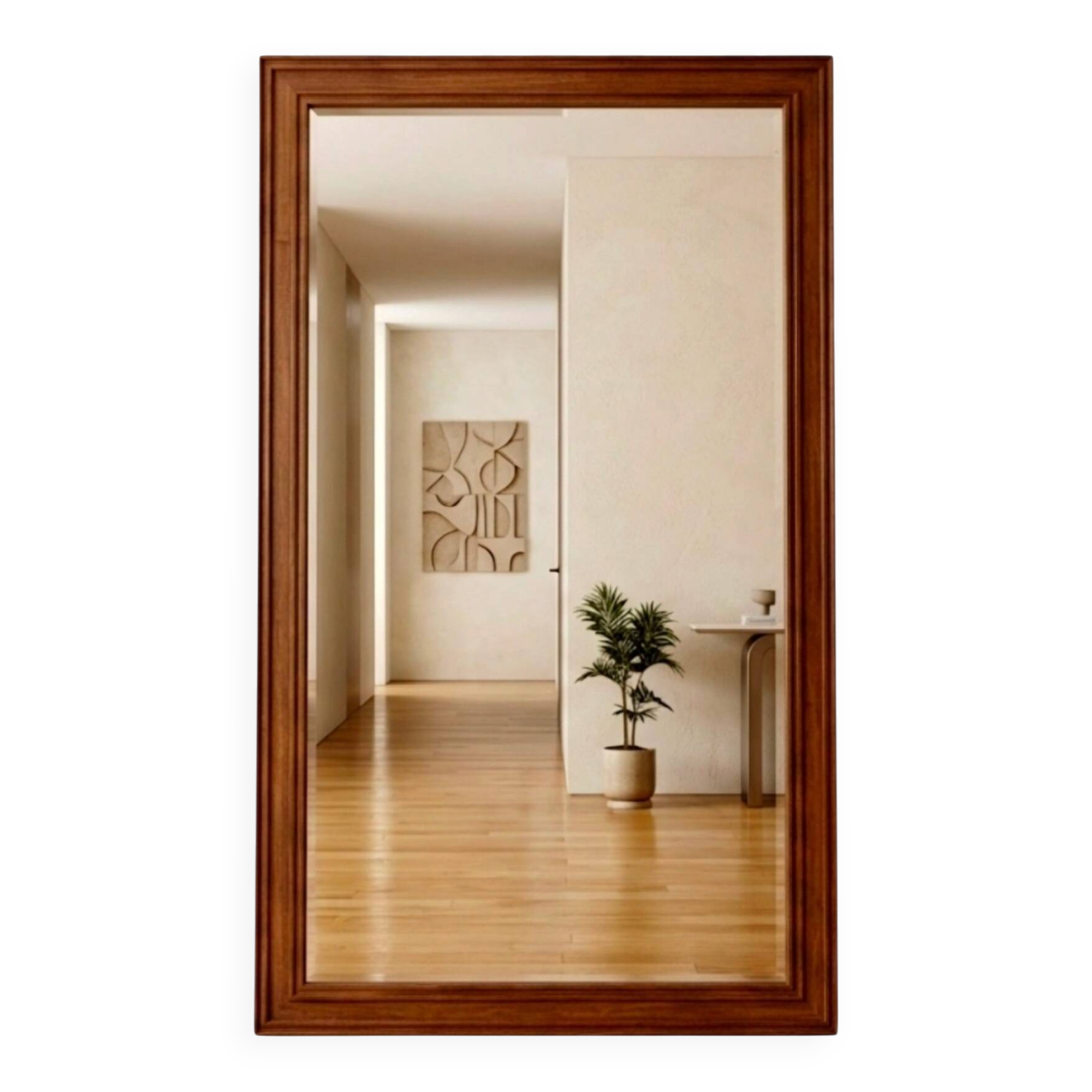 Large panoramic mirror 122x220cm
