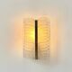 Vintage Murano wall light, glass and metal, by Kalmar Austria 1960.