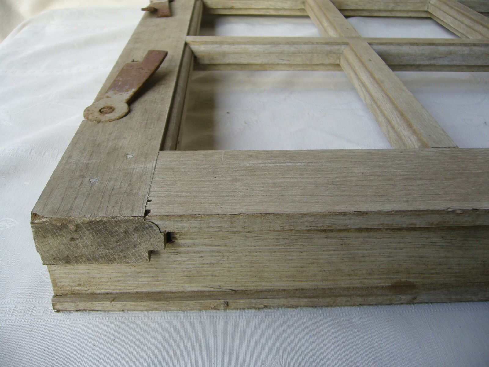 Old rectangular wooden window