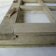 Old rectangular wooden window