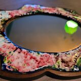 Retro hand mirror